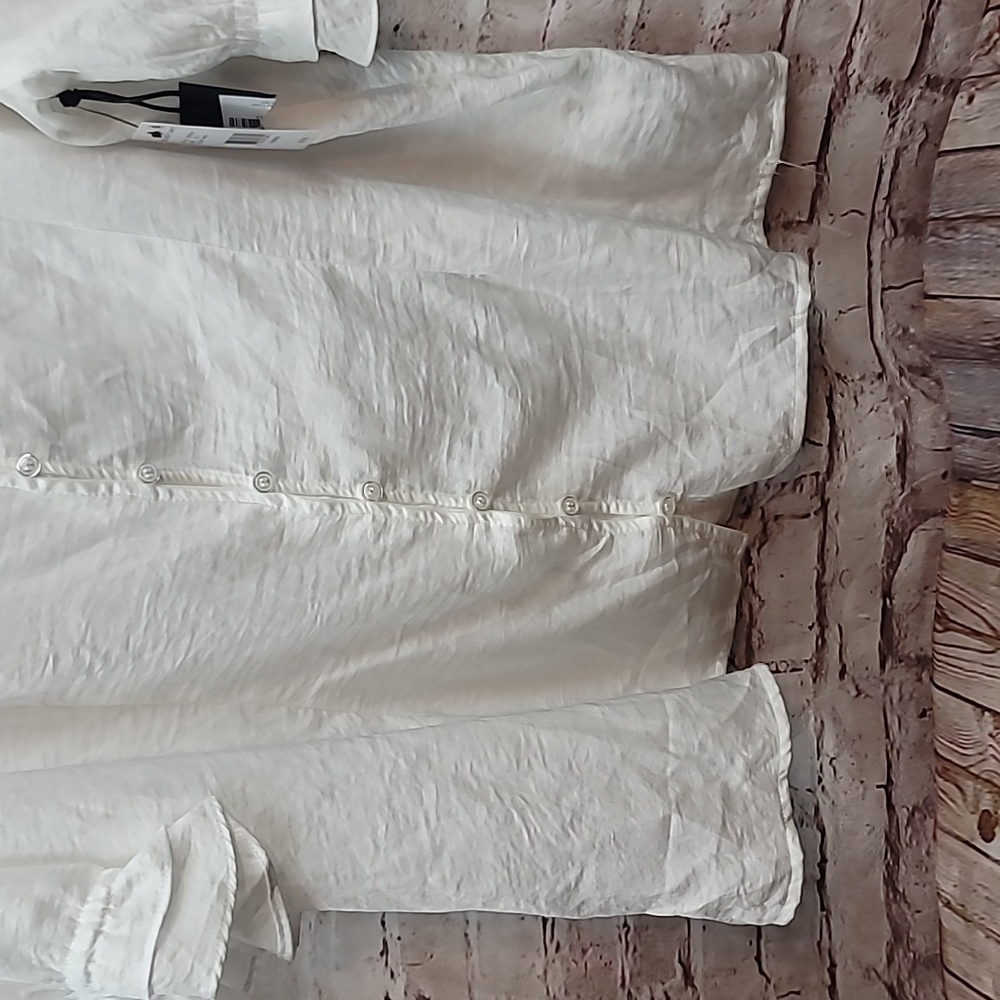 black tape white top xl new nwt - Picture 2 of 7
